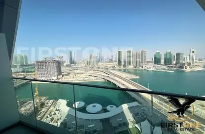 شقة - 3 غرف نوم - 5 حمامات للايجار في برج الواجهة البحرية A - أبراج سكنية على الواجهة البحرية - منطقة النادي السياحي - أبوظبي