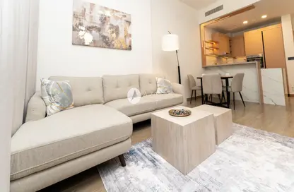 Apartment - 1 Bedroom - 2 Bathrooms for rent in AURA by Grovy - Jumeirah Village Circle - Dubai