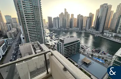 شقة - 2 غرف نوم - 2 حمامات للبيع في المجرة  1 - المجرة - دبي مارينا - دبي