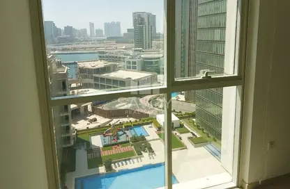 Apartment - 2 Bedrooms - 3 Bathrooms for rent in RAK Tower - Marina Square - Al Reem Island - Abu Dhabi