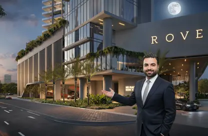 Apartment - 1 Bedroom - 1 Bathroom for sale in Rove Home Marasi Drive - Business Bay - Dubai