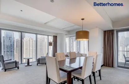 شقة - 3 غرف نوم للايجار في جي دبليو ماريوت هوتيل مارينا - دبي مارينا - دبي