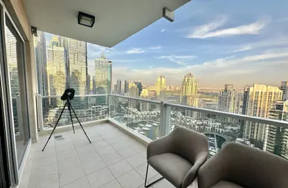 صورة لـ شرفة شقة - 3 غرف نوم - 5 حمامات للبيع في برج المارينا - دبي مارينا - دبي ، صورة رقم 1