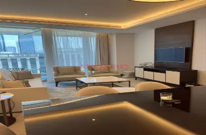 Living Room image for: Apartment - 2 Bedrooms - 2 Bathrooms for rent in The Address Sky View Towers - Downtown Dubai - Dubai, Image 1