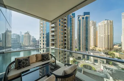 Apartment - 2 Bedrooms - 3 Bathrooms for sale in Attessa Tower - Marina Promenade - Dubai Marina - Dubai