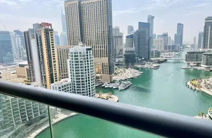 Apartment - 1 Bedroom - 2 Bathrooms for rent in JAM Marina Residence - Dubai Marina - Dubai