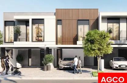 Townhouse - 4 Bedrooms - 5 Bathrooms for sale in Costa Brava 2 - Costa Brava at DAMAC Lagoons - Damac Lagoons - Dubai