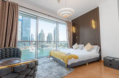Apartment - 1 Bedroom - 2 Bathrooms for rent in Marina Terrace - Dubai Marina - Dubai