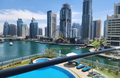 شقة - 2 غرف نوم - 3 حمامات للايجار في جام مارينا ريزيدنس - دبي مارينا - دبي
