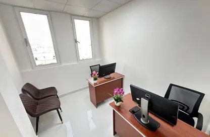Office Space - Studio - 1 Bathroom for rent in Horizone Building - Port Saeed - Deira - Dubai