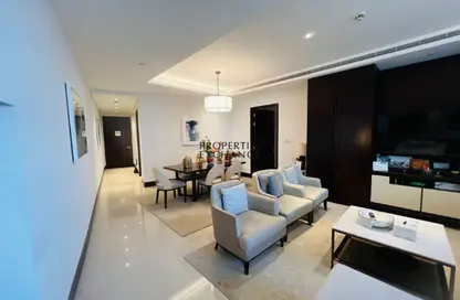 شقة - 2 غرف نوم - 3 حمامات للايجار في 1 فندق العنوان-سكاي فيو - أبراج العنوان سكاي فيو - دبي وسط المدينة - دبي