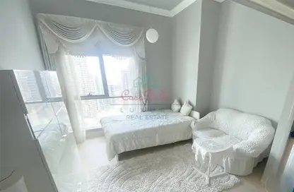 Apartment - Studio - 1 Bathroom for rent in Zumurud Tower - Dubai Marina - Dubai
