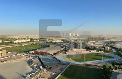 Outdoor Building image for: Apartment - 1 Bathroom for rent in Red Residency - Dubai Sports City - Dubai, Image 1