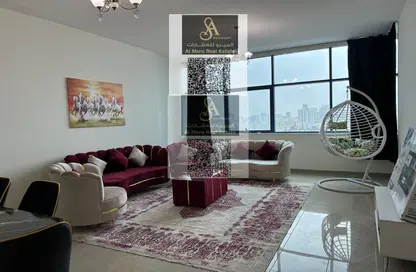 شقة - 2 غرف نوم - 3 حمامات للايجار في مساكن كورنيش عجمان - طريق كورنيش عجمان - عجمان