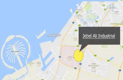 صورة لـ موقع على الخريطة سكن عمال - استوديو للبيع في جبل علي الصناعية - جبل علي - دبي ، صورة رقم 1