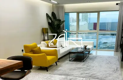 Apartment - 1 Bedroom - 2 Bathrooms for rent in Marina Blue Tower - Marina Square - Al Reem Island - Abu Dhabi