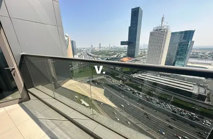 شقة - 2 غرف نوم - 3 حمامات للايجار في برج دوجا - شارع الشيخ زايد - دبي