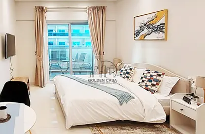 شقة - 1 حمام للايجار في برج هيرا - مدينة دبي الرياضية - دبي