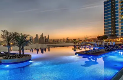 Apartment - 2 Bedrooms - 2 Bathrooms for rent in Amber - Tiara Residences - Palm Jumeirah - Dubai