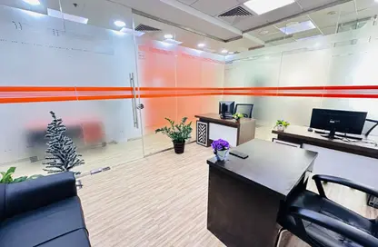 Office Space - Studio - 1 Bathroom for rent in Business Atrium Building - Oud Metha - Bur Dubai - Dubai