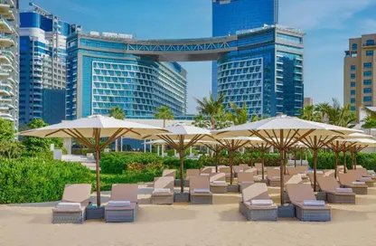 Apartment - Studio - 1 Bathroom for rent in Seven Palm - Palm Jumeirah - Dubai