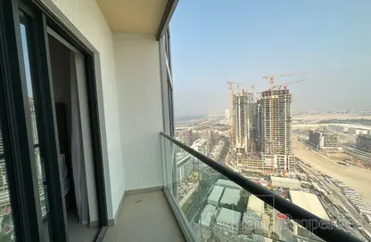 Balcony image for: Apartment - 1 Bedroom - 1 Bathroom for rent in Sobha Hartland Waves - Sobha Hartland - Mohammed Bin Rashid City - Dubai, Image 1