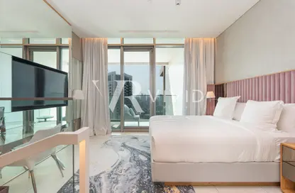 شقة - غرفة نوم - 2 حمامات للايجار في فندق ومساكن إس إل إس دبي - الخليج التجاري - دبي