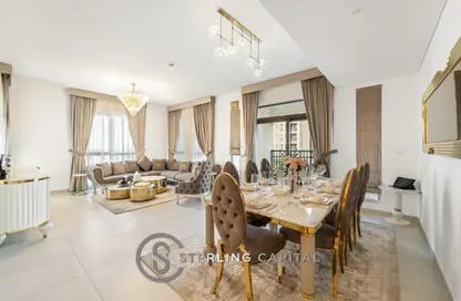 Apartment - 3 Bedrooms - 4 Bathrooms for rent in Rahaal 2 - Madinat Jumeirah Living - Umm Suqeim - Dubai