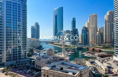 شقة - 2 غرف نوم - 2 حمامات للايجار في برج إسكان - دبي مارينا - دبي