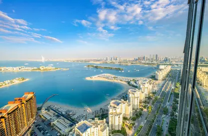 Apartment - Studio - 1 Bathroom for rent in The Palm Tower - Palm Jumeirah - Dubai