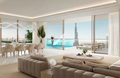 Apartment - 3 Bedrooms - 4 Bathrooms for sale in Fairmont Residences Solara Tower - Downtown Dubai - Dubai