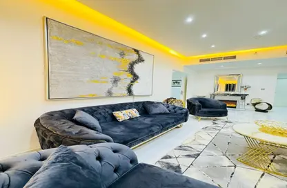Apartment - 2 Bedrooms - 3 Bathrooms for rent in Beach Tower 1 - Al Khan Lagoon - Al Khan - Sharjah