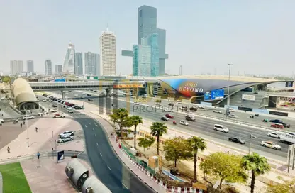 مكتب - استوديو - 2 حمامات للايجار في برج بارك - شارع الشيخ زايد - دبي