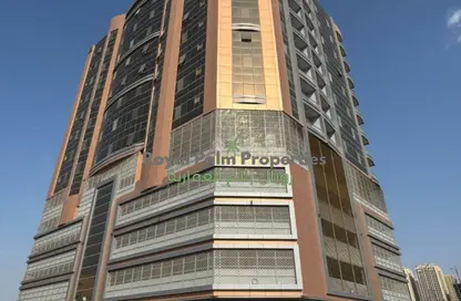 Apartment - 1 Bedroom - 1 Bathroom for rent in Al Ghoroub Tower - Al Alia - Ajman
