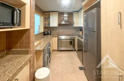 Apartment - 2 Bedrooms - 3 Bathrooms for rent in Al Das - Shoreline Apartments - Palm Jumeirah - Dubai