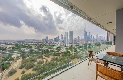 Balcony image for: Apartment - 3 Bedrooms - 3 Bathrooms for sale in Burj Daman - DIFC - Dubai, Image 1