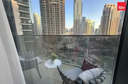 Apartment - 2 Bedrooms - 2 Bathrooms for rent in Act Towers - Opera District - Downtown Dubai - Dubai