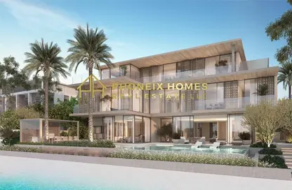 Outdoor Building image for: Villa - 7 Bedrooms for sale in Frond P - Signature Villas - Palm Jebel Ali - Dubai, Image 1