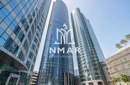Office Space - Studio - 1 Bathroom for rent in Addax port office tower - City Of Lights - Al Reem Island - Abu Dhabi
