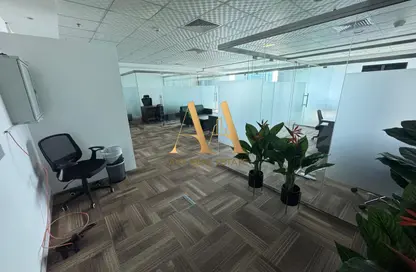 Office Space - Studio - 1 Bathroom for rent in The Prime Tower - Business Bay - Dubai
