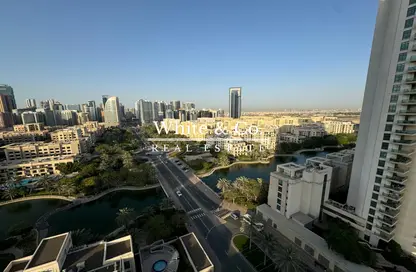 شقة - غرفة نوم - 1 حمام للايجار في برج الجولف 3 - أبراج الجولف - ذا فيوز - دبي