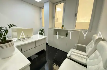 Office Space - Studio - 1 Bathroom for rent in Horizone Building - Port Saeed - Deira - Dubai