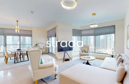 Apartment - 2 Bedrooms - 3 Bathrooms for rent in Bonaire Tower - Park Island - Dubai Marina - Dubai