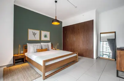 شقة - غرفة نوم - 1 حمام للايجار في برج ريزيدنس - دبي وسط المدينة - دبي