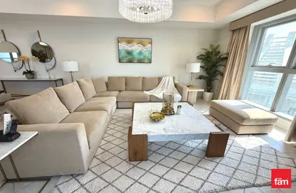 Apartment - 3 Bedrooms - 4 Bathrooms for rent in Princess Tower - Dubai Marina - Dubai