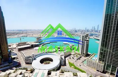 Apartment - 1 Bedroom - 2 Bathrooms for rent in Al Maha Tower - Marina Square - Al Reem Island - Abu Dhabi