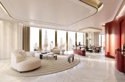 Apartment - 3 Bedrooms - 4 Bathrooms for sale in Baccarat Hotel and Residences - Burj Khalifa Area - Downtown Dubai - Dubai