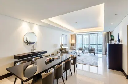 شقة - 3 غرف نوم - 4 حمامات للايجار في فندق برج ليك - العنوان داون تاون - دبي وسط المدينة - دبي