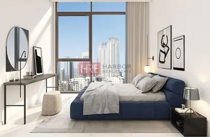 Room / Bedroom image for: Apartment - 2 Bedrooms - 2 Bathrooms for sale in Creek Palace - Dubai Creek Harbour (The Lagoons) - Dubai, Image 1