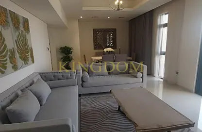Living Room image for: Townhouse - 3 Bedrooms - 5 Bathrooms for rent in Madinat Hind - Mulberry - Damac Hills 2 - Dubai, Image 1